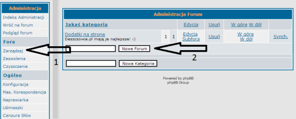 jak wstawi dodatek na fora.pl - krok 2