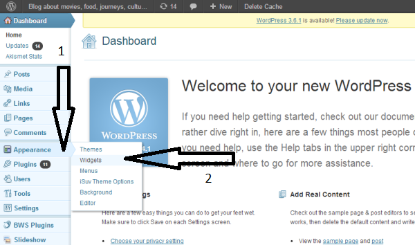 jak wstawić dodatek na WordPress - krok 1
